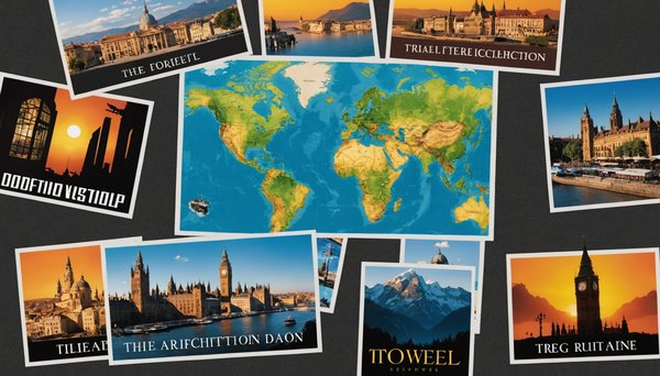 Affiches de voyage : l'élégance d'un monde à explorer